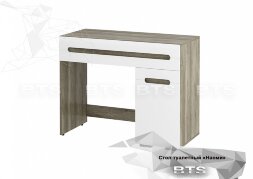 Стол туалетный СТ-04 Наоми, белый глянец