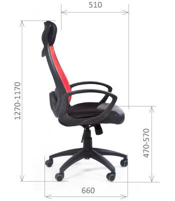 Кресло руководителя CHAIRMAN 840 black 